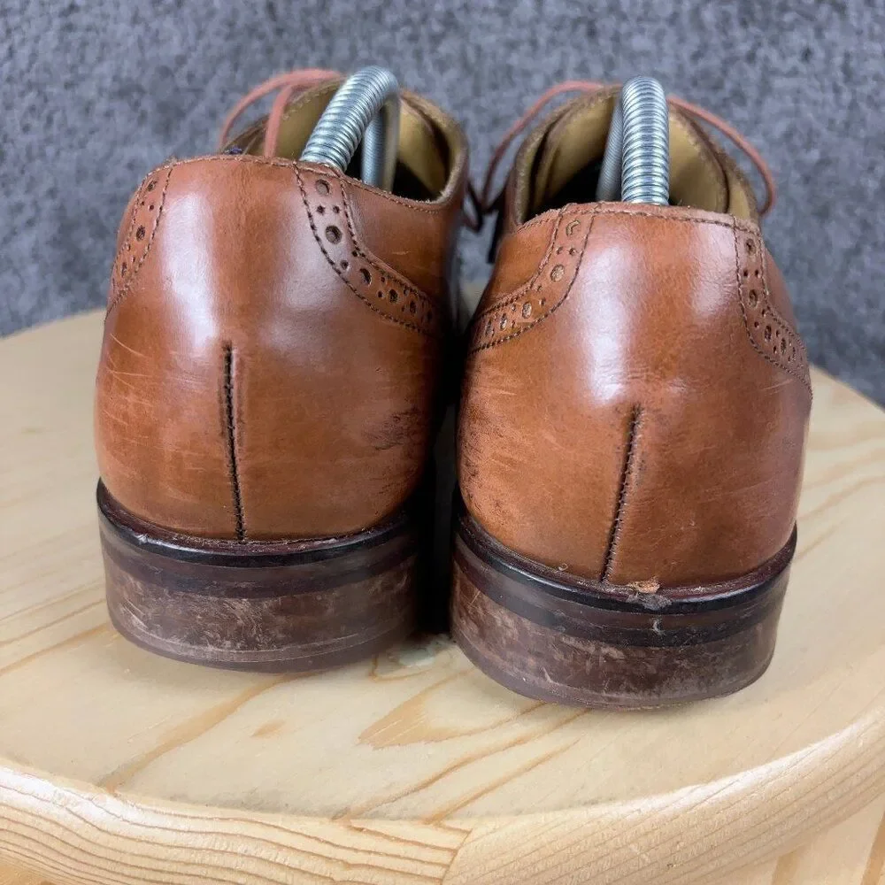 Cole Haan Grand OS Madison Wingtip Dress Shoe Men Size 10.5 Leather Derby Oxford